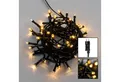 Produktbild: HI Lichterkette Lichterkette mit 50 warm weißen LEDs für Aussengebrauch Timer
