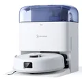 Produktbild: ECOVACS DEEBOT MINI Blau/Weiß Saug-Wisch-Roboter mit Reinigungsstation