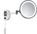 Produktbild: DEUSENFELD WLED1000 - LED Kosmetikspiegel, 10x Vergrößerung, Ø20cm, Tageslicht LEDs, verchromt