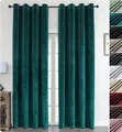 Produktbild: Beautex Verdunkelungsvorhang Samt Vorhang Ösen Gardine Velvet blickdicht abdunkelnd (1 St), Ösen, abdunkelnd