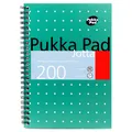 Produktbild: Pukka Pad Metallic A5 Jotta Liniert Gefüttert Spiralgebunden 200 Seiten (JM021)