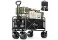 Produktbild: SAMAX Bollerwagen Faltbarer Offroad Camping Edition - Schwarz / Grau
