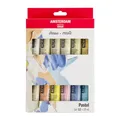 Produktbild: Amsterdam Standard Series Acrylfarben Set | Pastellfarben Set (12 x 20 ml) | Sanfte Pastellfarben | Pastellmalfarben