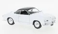 Produktbild: VW Volkswagen Karmann Ghia Coupe - 1958 - white / black - IXO 1:43