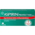 Produktbild: ASPIRIN Protect 100 mg magensaftres.Tabletten 42 St