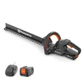 Produktbild: Husqvarna Akku Heckenschere Aspire H50-P4A mit Akku (18V) und Ladegerät, Elektrischer Heckentrimmer (Messerlänge 50 cm, Aststärke bis 23 mm, inkl. Schnittgutsammler), Strauchschere