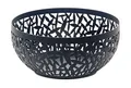 Produktbild: Alessi MSA04/21 B CACTUS! Obstschale, durchbrochen - Stahl, epoxidharzlackiert, schwarz. Ø 21 cm