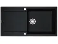 Produktbild: FRANKE MARIS MRG 611-100XL Küchenspüle Einbauspüle Spülbecken Spüle Fragranit Black Matt reversibel 970x500mm 114.0627.362 (12655)