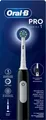 Produktbild: Oral-B Elektrische Zahnbürste Pro 1 Cross Action 012935 | Akku | Timer | 1 Aufsteckbürste | Schwarz