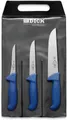 Produktbild: F. DICK Messer-Set Messer Set ErgoGrip 3-teilig Art.Nr.: 82559000 (3-tlg), Ausbeinmesser (13cm), Ausbeinmesser (15cm), Blockmeser (21cm)