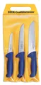 Produktbild: F. DICK Küchenmesser Set ErgoGrip 3tlg Ausbeinmesser 13cm+15cm  Blockmesser 21cm