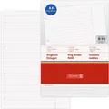 Produktbild: Brunnen Ringbucheinlagen 1066945, A4, 70g/m², 100 Blatt 4-fach gelocht, liniert mit Rand