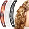 Produktbild: 3 Stück Banana Clip,Retro Bananen Haarspange,Bananenspange Haare,Tragbar Ruts...