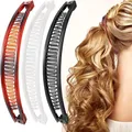 Produktbild: 3 Stück Banana Clip,Retro Bananen Haarspange,Bananenspange Haare,Tragbar 