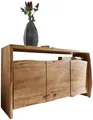Produktbild: DELIFE Sideboard Live-Edge, Akazie Natur 145 cm 3 Türen 1 Fach Sideboard