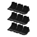 Produktbild: Under Armour 6 Paar Herren Damen Socken Sportsocken Performance Tech Low Cut, Farbe:Schwarz, Größe:36.5-42, Artikel:-001 black