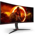 Produktbild: CU34G2XP/BK, Gaming-Monitor 86.4 cm (34 Zoll), schwarz/rot, WQHD, VA, Curved, 180Hz Panel