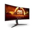 Produktbild: AOC Gaming CU34G2XP - 34 Zoll WQHD Curved Monitor, 180 Hz, FreeSync Prem., HDR400 (3440x1440, 1ms GtG, HDMI, DisplayPort, USB Hub) schwarz-rot