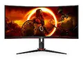 Produktbild: AOC Gaming CU34G2XP/BK LED-Monitor ~D~