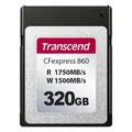 Produktbild: Transcend CFexpress Card 320GB Typ B TS320GCFE860