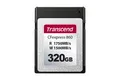 Produktbild: TS320GCFE860 Transcend CFExpress Card 2.0 SLC mode CF Express Typ B ~D~