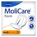Produktbild: Molicare Form 4 Tropfen, für leichte Inkontinenz: hohe Sicherheit, extra Auslaufschutz und Diskretion für Frauen und Männer, zu verwenden mit MoliCare Premium Fixpants, 32 Stück