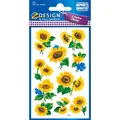 Produktbild: AVERY Zweckform Aufkleber 54103 Blumen, 30 Etiketten