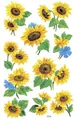 Produktbild: Avery Zweckform® 54103 Z-Design 54103, Deko Sticker, Sonnenblumen, 3 Bogen/30 St
