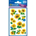 Produktbild: AVERY Zweckform Aufkleber 54103 Blumen, 30 Etiketten