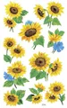 Produktbild: Schmucketikett Sonnenblumen, 10 St.