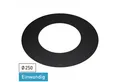 Produktbild: Raik Ofenrohr Raik Rauchrohr Ofenrohr 250mm - Wandrosette schwarz, Rosette
