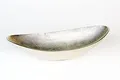 Produktbild: Aluminium Schale 'Lisa' (Größe: L) in Silber oval Tischdekoration Hochzeitdekoration Artra Dekoschüssel Deko Dekoschale Dekoration Obstschale Essen Snacks Süßigkeiten Schiff Esszimmer, Wohnzimmer
