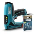 Produktbild: NOVUS TOOLS Elektrotacker J-150 Set mit 1800 Klammern │ Profi-Tacker und Nagelpistole mit Schlagkraftregulierung, Distanzanschlag und Unterlademechanik │ Für Feindrahtklammern 6-14 mm und Nägel 16 mm