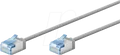 Produktbild: GOOBAY 74225 - Patchkabel Cat.6a U/UTP super slim 5 m grau