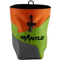 Produktbild: Mantle - Chalkbag Kreidebeutel Juggy in orange/grün/grau für Kletterkreide zum Bouldern und Klettern