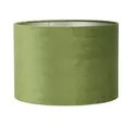 Produktbild: Dirk Davids Leuchten GmbH Lampenschirm Lampenschirm Zylinder Leinen Velours Grün 20-20-15cm