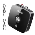 Produktbild: UGREEN AUX Bluetooth 5.3 Adapter mit 3,5mm RCA Buchse Bluetooth Empfänger für Stereoanlage HiFi Receiver für Autoradio, Home Lautsprecher, Verstärker