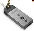 Produktbild: MaedHawk Bluetooth Aux Adapter, Aux auf Bluetooth 5.2 Empfänger mit Drehbarer