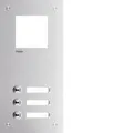 Produktbild: Hager RTQ103X Frontplatte Edelstahl