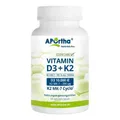 Produktbild: D3 10.000 I.E.+K2 MK-7 200 µg vegetarisch Kapseln 120 ST PZN 16778049