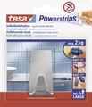 Produktbild: tesa Powerstrips Haken Large rechteckig, Edelstahl