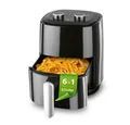 Produktbild: GOURMETmaxx Heißluftfritteuse Kompakt 3,1L mit 1350W 6 Programme bis 200°, 1350 W, Knusprig & fettarm frittieren, ideal für 2–4 Personen