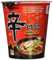Produktbild: Nong Shim Instantnudeln Shin Ramyun / Koreanische Cup Suppe scharf (schnelle Zubereitung)