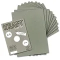 Produktbild: 25x Vintage Kraftpapier in Grau - DIN A4 21 x 29,7 cm - 210 x 297 mm - 225 g/m² natur-graues Recycling-Papier, ökologisch Bastel-Karton Einzel-Karte - UmWelt by GUSTAV NEUSER