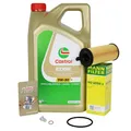 Produktbild: 5L Castrol 5W30 M + Mann Ölfilter für BMW 1er 3er F20/21 E90-3 F31-33 1.6 2.0 d