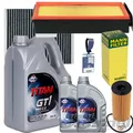 Produktbild: INSPEKTIONSPAKET+7L FUCHS 5W30 ÖL passend für BMW 3er F30 F80 4er F32 F82 F33 36