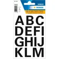 Produktbild: HERMA Klebebuchstaben 4167 Buchstaben A-Z, schwarz 25,0 x 25,0 mm, 30...
