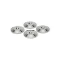 Produktbild: Dynavox Spike Unterlegscheiben 4er-Set silber | Hi-Fi Spike washers
