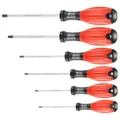 Produktbild: CONNEX Schraubendrehersatz, Metall, T, 6-tlg., 467g - rot