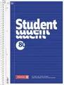 Produktbild: BRUNNEN Collegeblock Student | A4, Lineatur 21, 80 Blatt, blau
